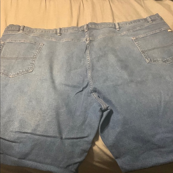 Relaxed Blue Denim Jeans with Classic Fit 56x32 - Picture 5 of 5